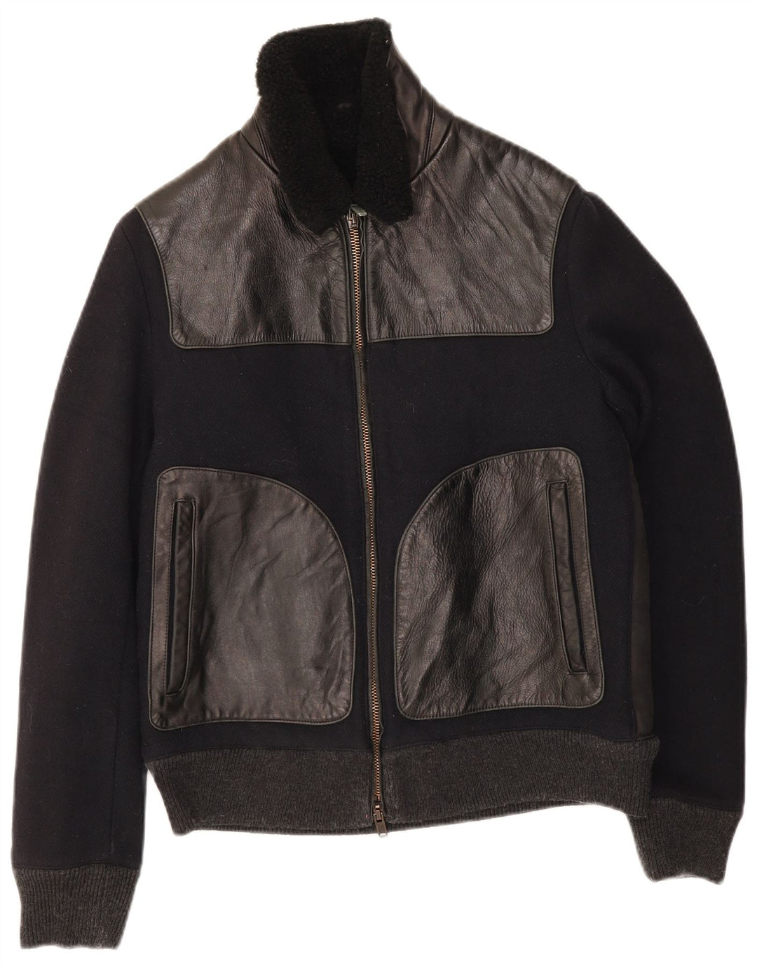 Jachetă Bomber Grifoni Bărbați IT 48 Medium Black Colorblock