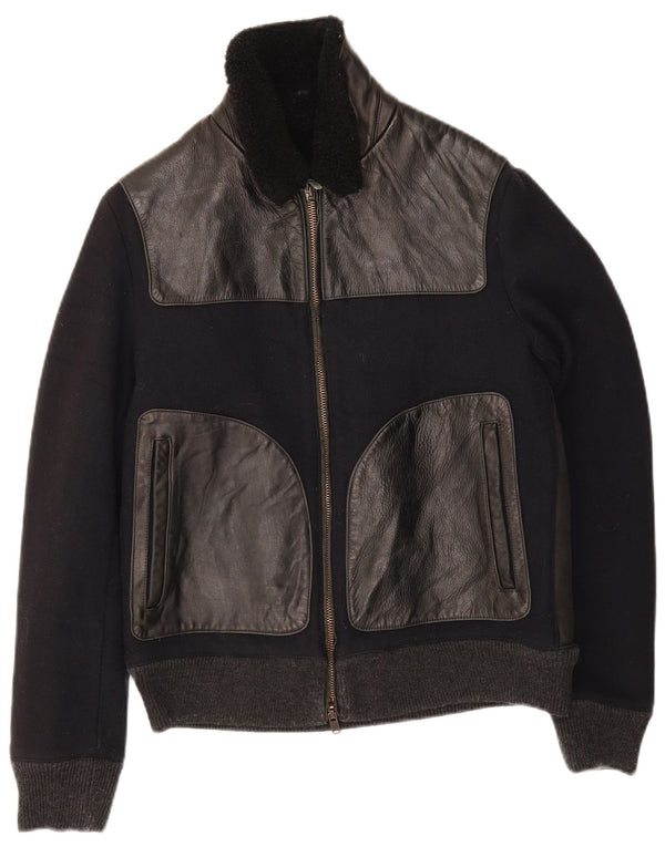 Jachetă Bomber Grifoni Bărbați IT 48 Medium Black Colorblock