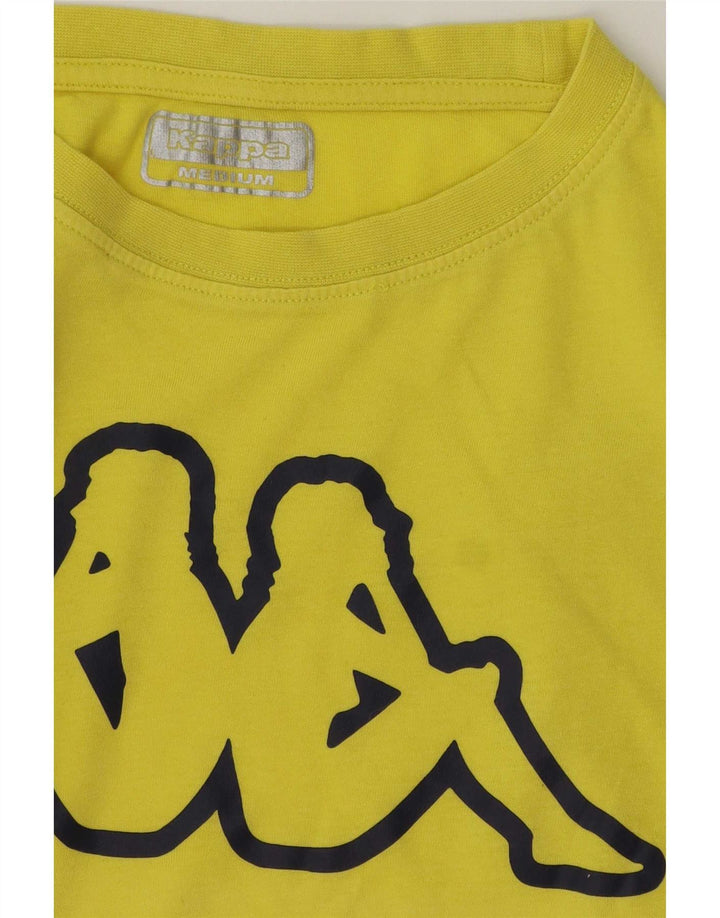 Tricou grafic pentru bărbați Kappa Top Medium Galben