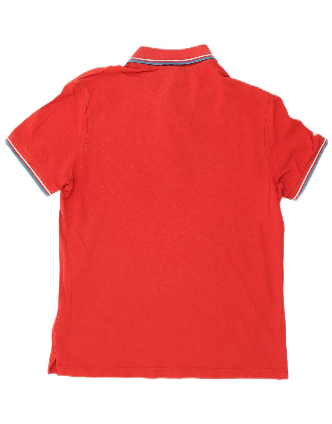 DIADORA Mens Polo Shirt Medium Red Cotton