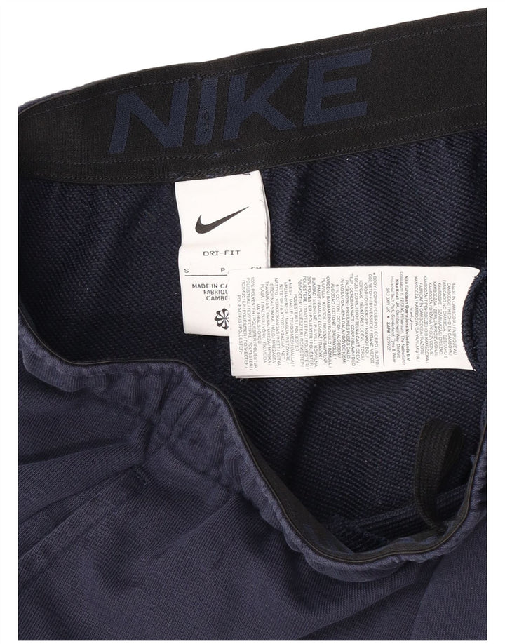 Pantaloni scurți sport Nike Dri Fit pentru bărbați, mici, albastru, bumbac