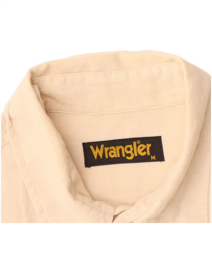 Cămașă cu mânecă scurtă pentru bărbați Wrangler, in bej mediu