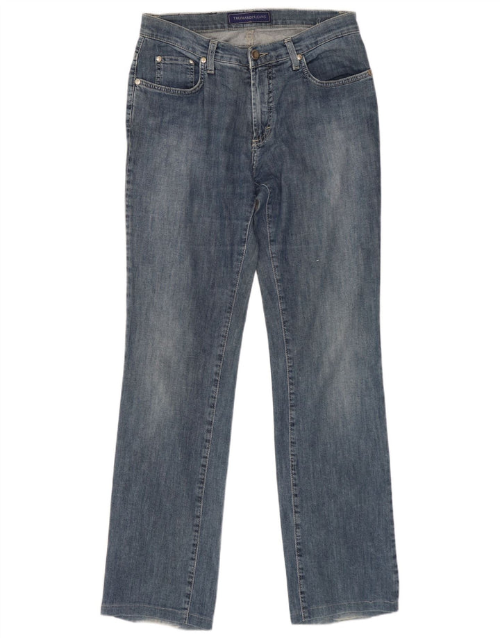 TRUSSARDI Blugi Drepți Femei L26 L30 Bumbac Albastru