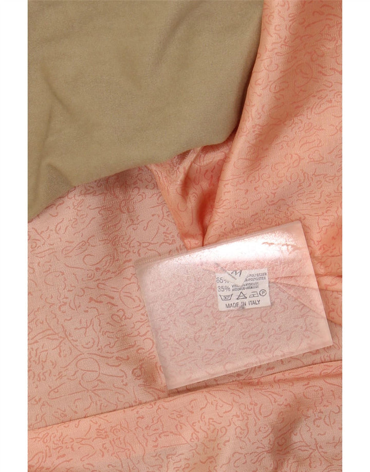 MARY ANNE Womens Oversized 2 Button Blazer Jacket UK 14 Medium Beige