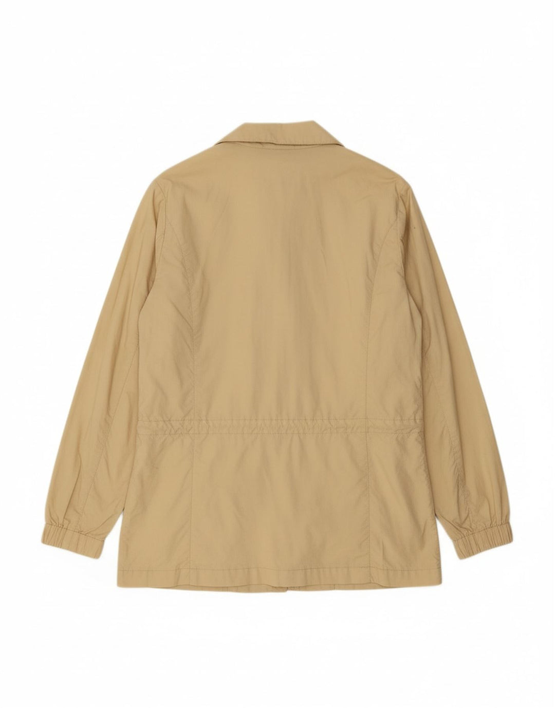 SERGIO TACCHINI Womens Utility Jacket UK 16 Large Beige Cotton