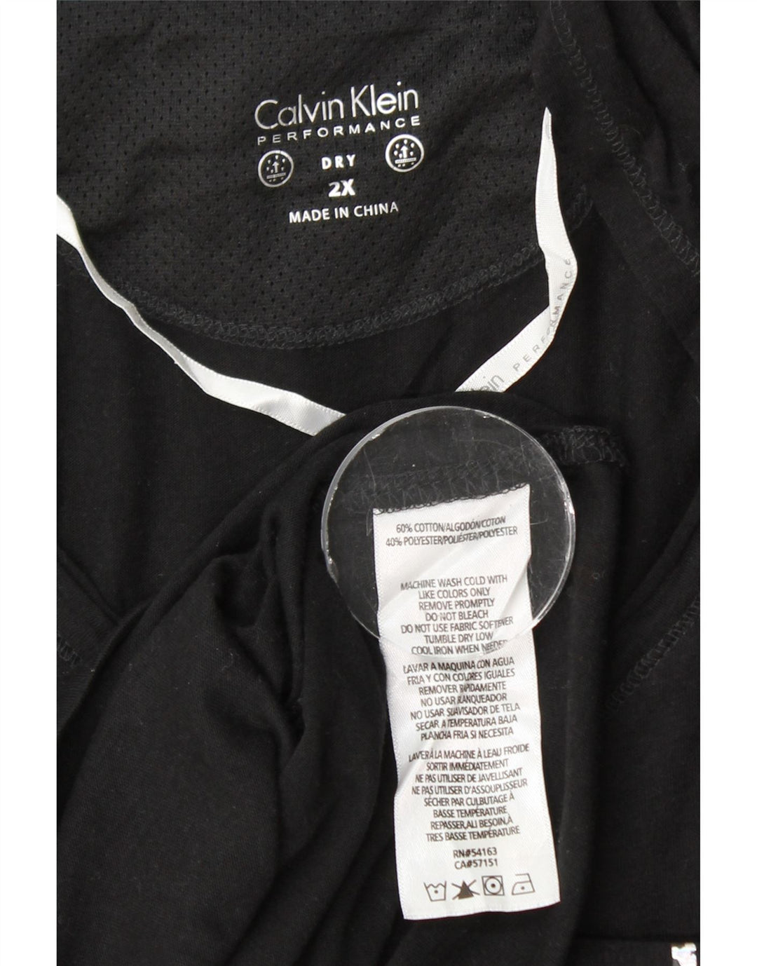 Tricou grafic supradimensionat Calvin Klein pentru femei, UK 20 2XL, bumbac negru