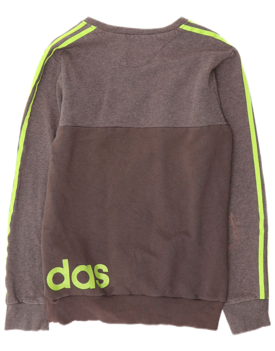 Hanorac grafic pentru bărbați Adidas Jumper mic, gri, bumbac