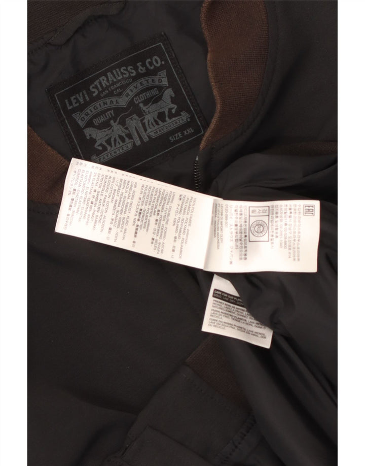 Bomber Levi's pentru bărbați UK 44 2XL Poliamidă neagră