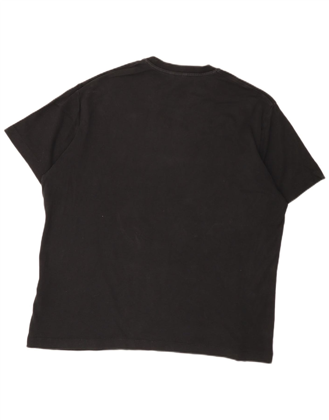 Massimo Dutti Tricou Bărbați Top 2XL Bumbac Negru
