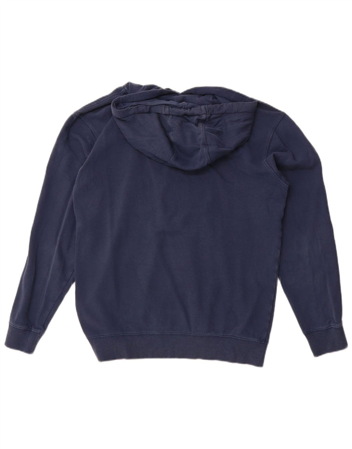 Pulover Vans pentru bărbați cu hanoră grafică, mic, albastru, bumbac