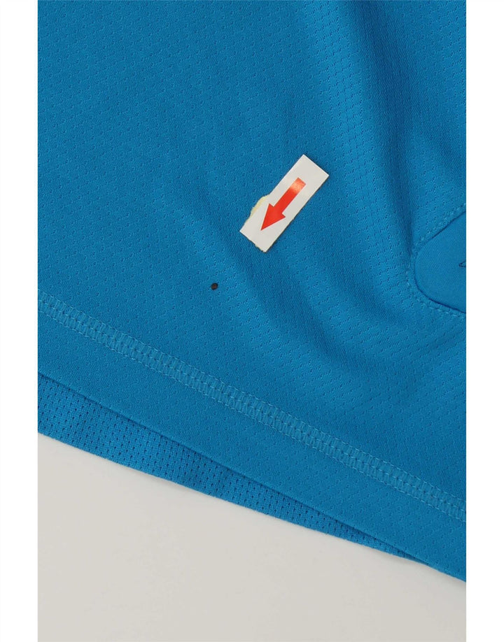 Tricou pentru bărbați Adidas Top mic, albastru, poliester