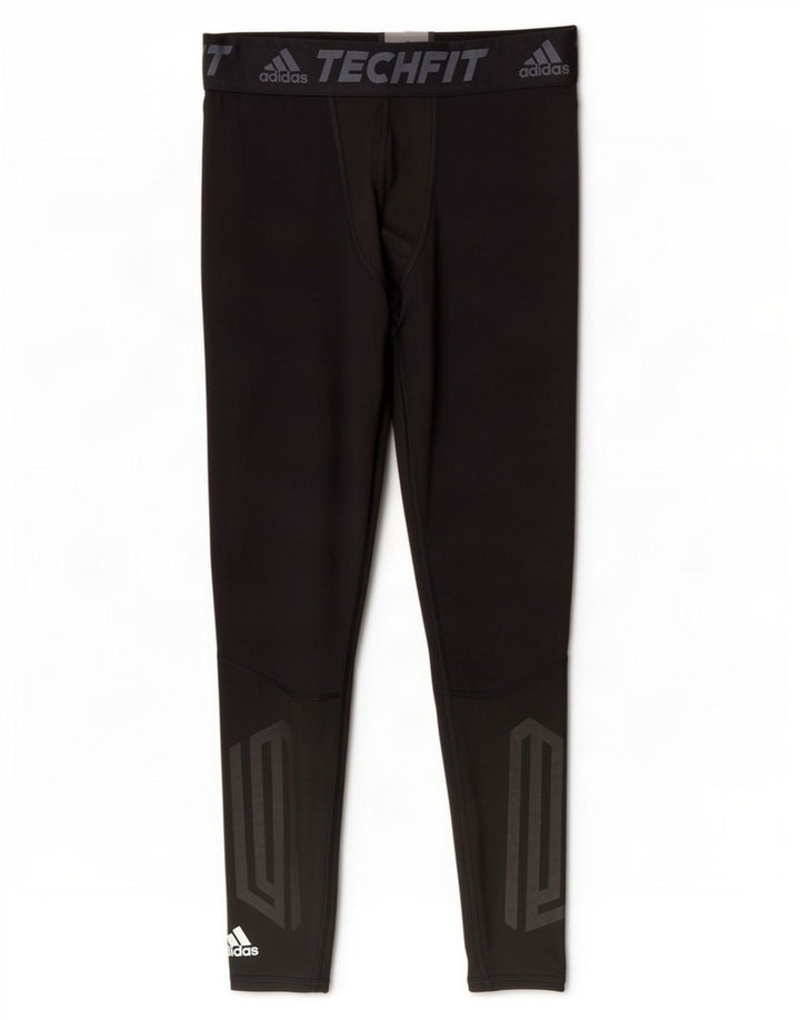 Pantaloni adidas Climalite Graphic XL, poliester negru