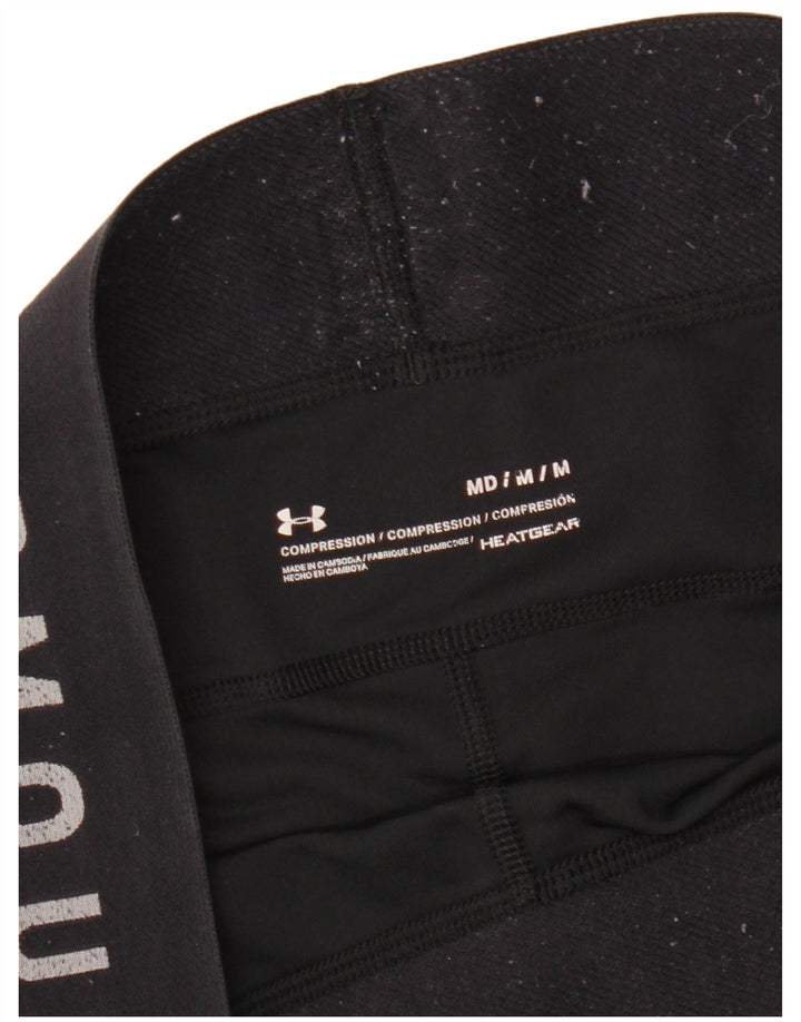 Jambiere grafice pentru femei UNDER ARMOUR Heat Gear UK 12 Medium Black