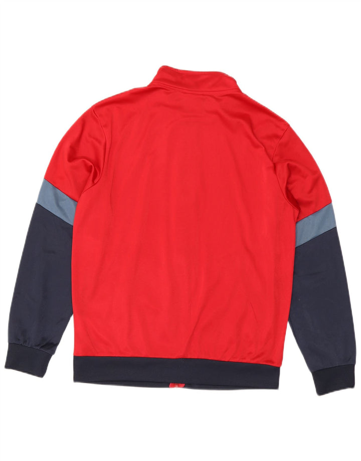 Jachetă de trening pentru bărbați DIADORA, roșu mediu, poliester color bloc