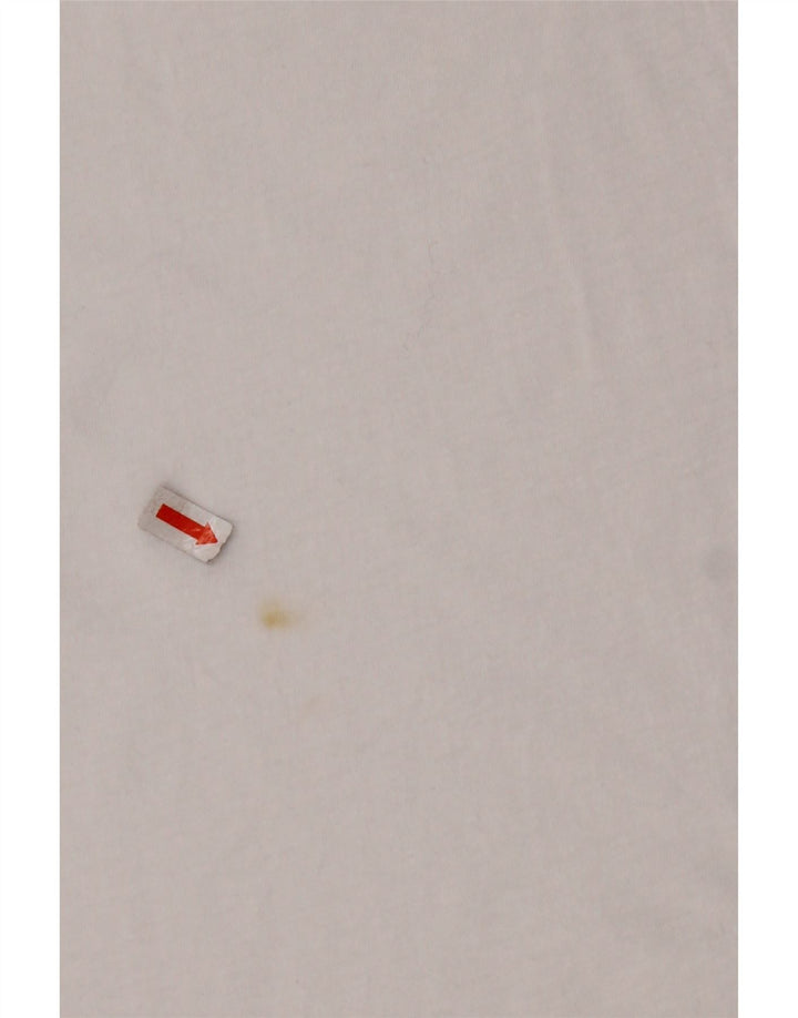 AVIREX Tricou cu grafic crop Top UK 22 2XL Bumbac alb