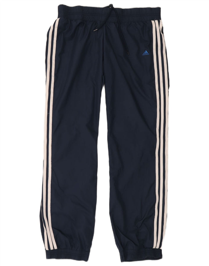 Pantaloni de trening pentru femei ADIDAS Joggeri UK 10 Poliamidă bleumarin mic