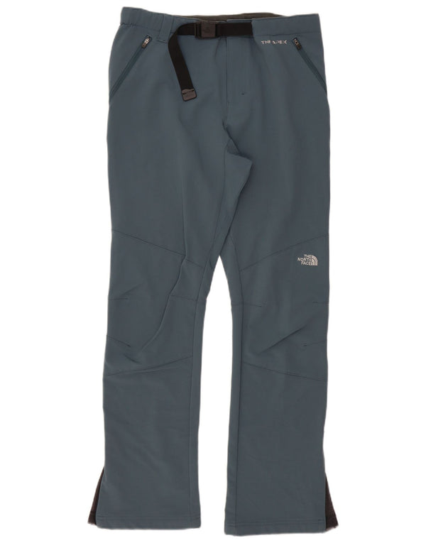 The North Face Mens Straight Windbreaker Trousers Medium W32 L33 Blue Nylon