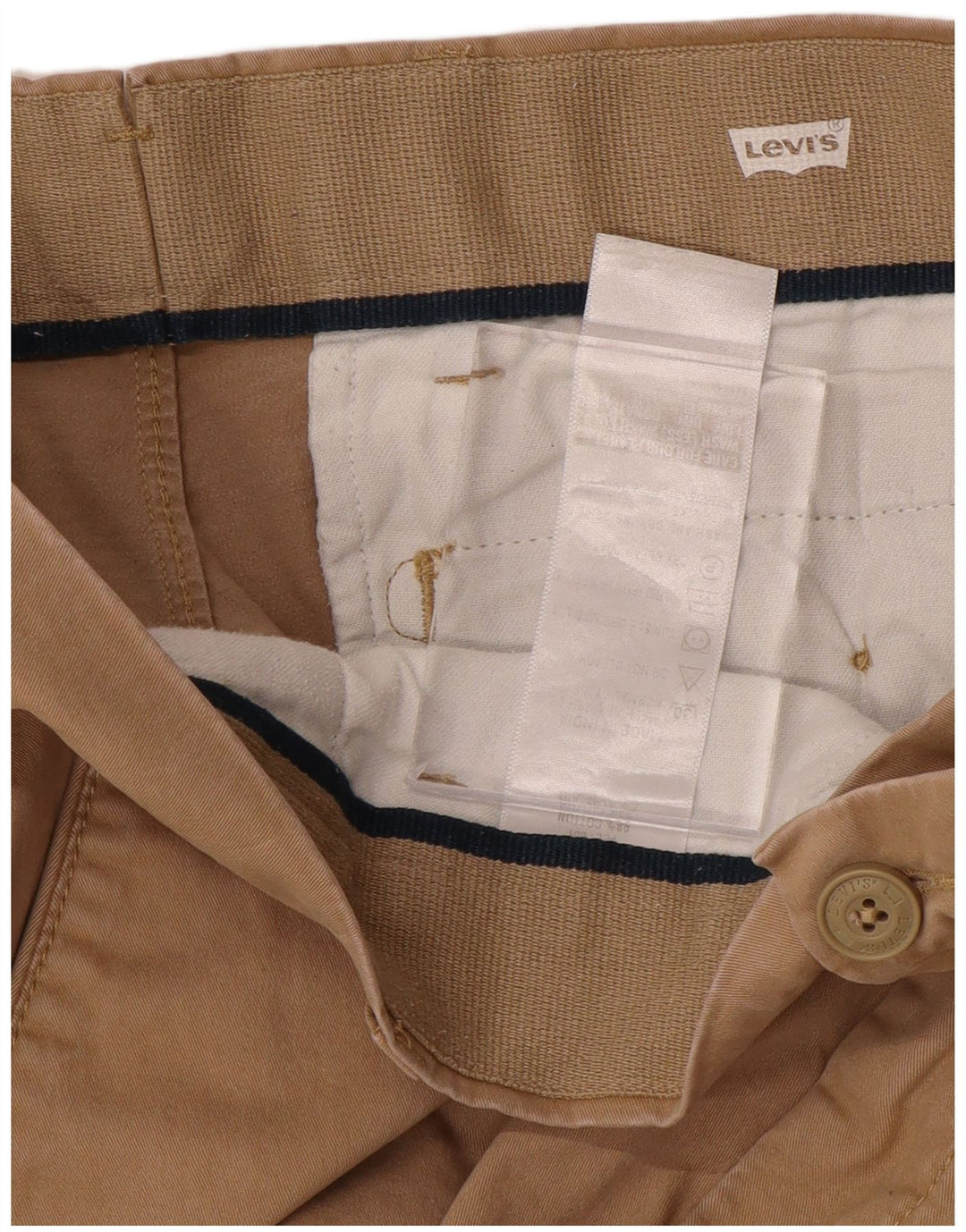 Pantaloni chino slim pentru bărbați LEVI'S L32 L31 bumbac bej