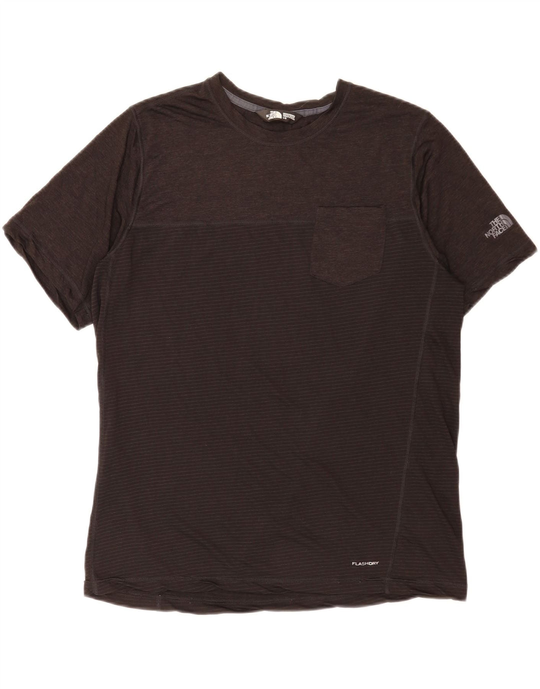 Tricou pentru bărbați The North Face Top Large Grey Pinstripe Poliester