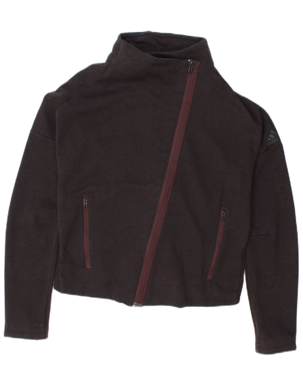 Jachetă de trening pentru femei Adidas UK 8/10 Small Black