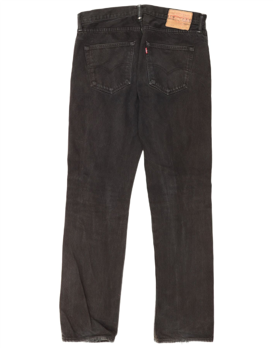 Blugi drepti pentru bărbați Levi's 501 W32 L34 bumbac negru