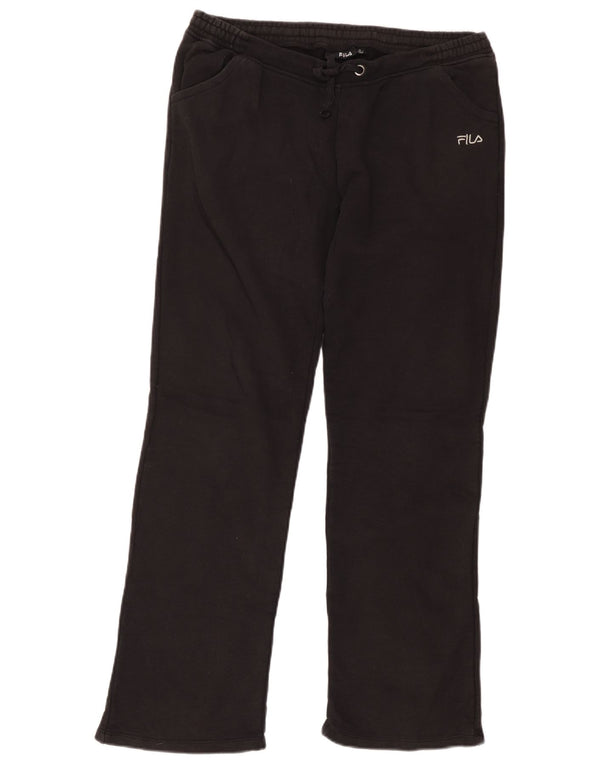 Pantaloni de trening Fila pentru femei UK 14 Medium Black Bumbac
