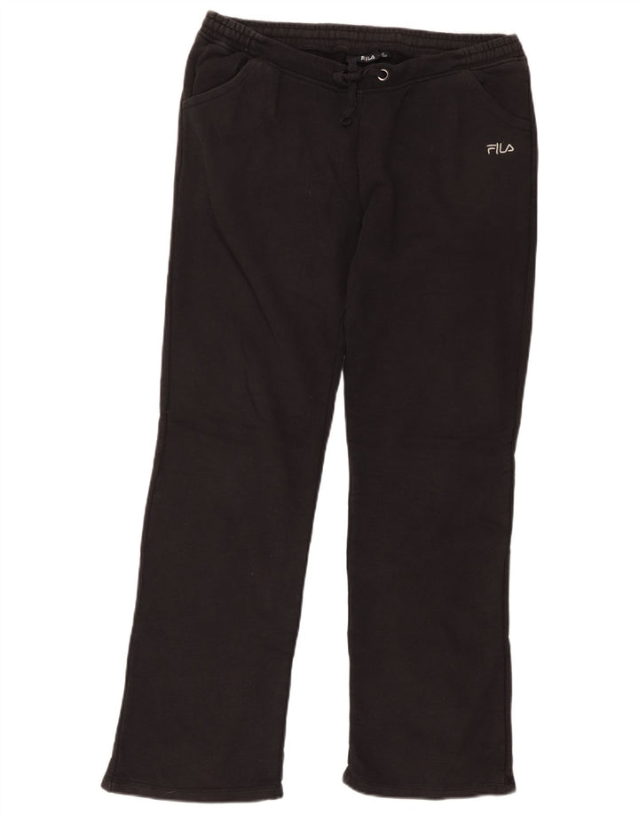 Pantaloni de trening Fila pentru femei UK 14 Medium Black Bumbac