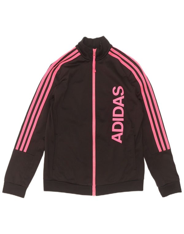 Trening complet grafic Adidas pentru femei UK 12/14 Poliester mediu negru