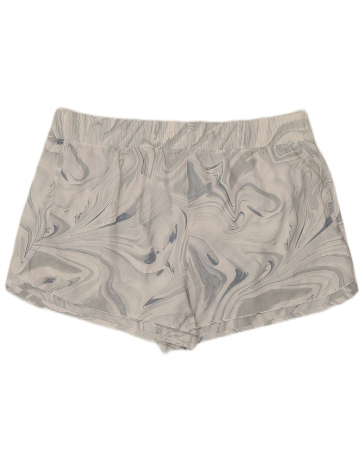 Pantaloni scurti sport Fila pentru femei UK 20 2XL Gri Tie Dye Poliester