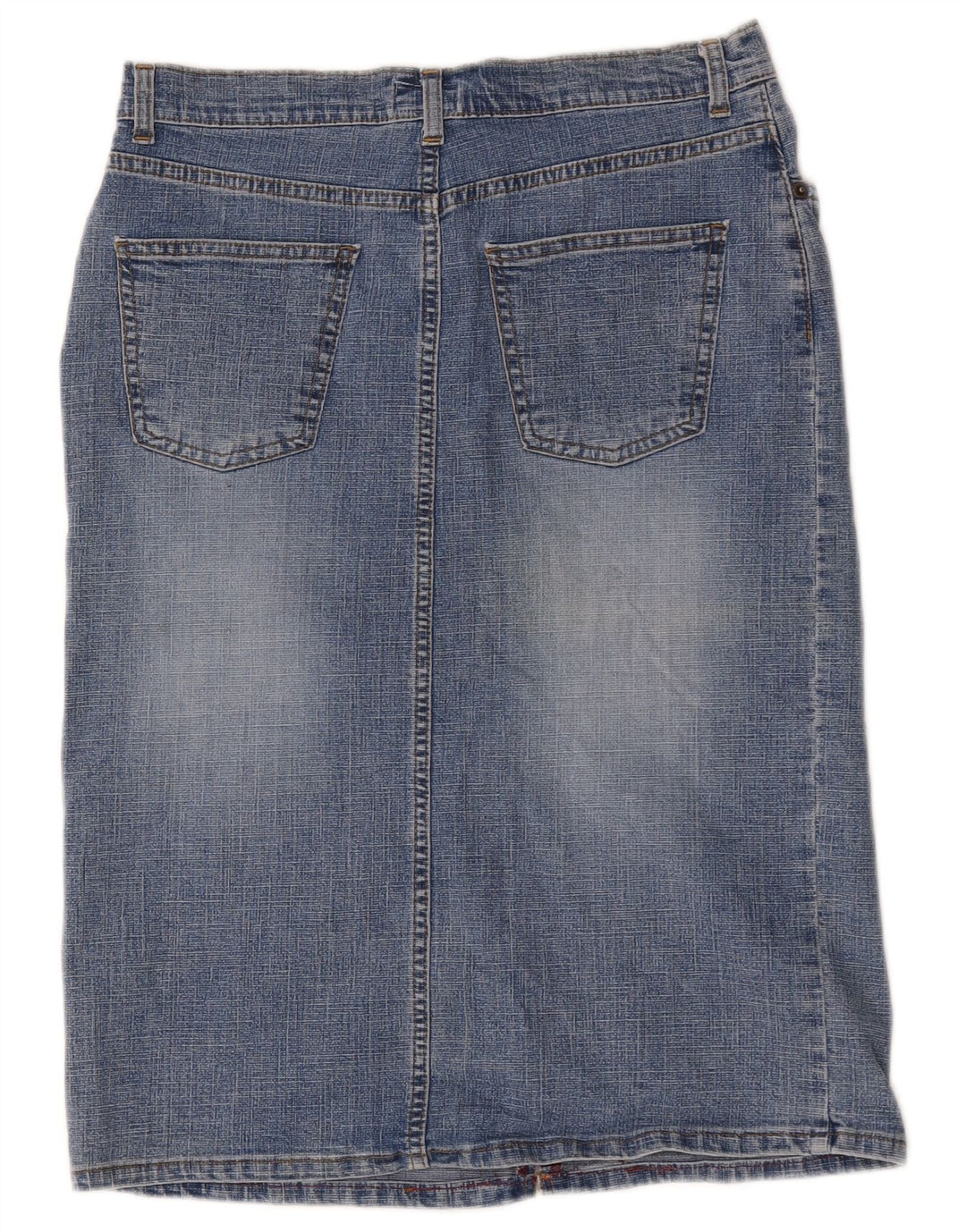 Fusta de blugi pentru femei Oasis UK 12 Medium W30 Albastru