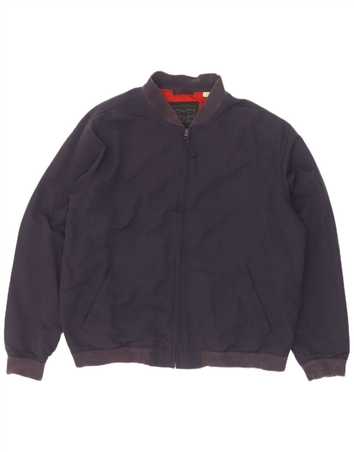 Jachetă bomber pentru bărbați Levi's UK 42 XL poliamidă bleumarin