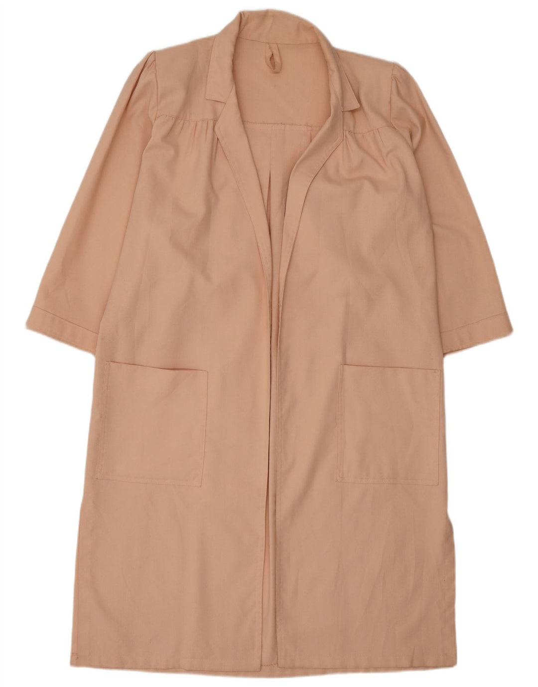 Pardesiu deschis pentru femei vintage UK 16 mare roz