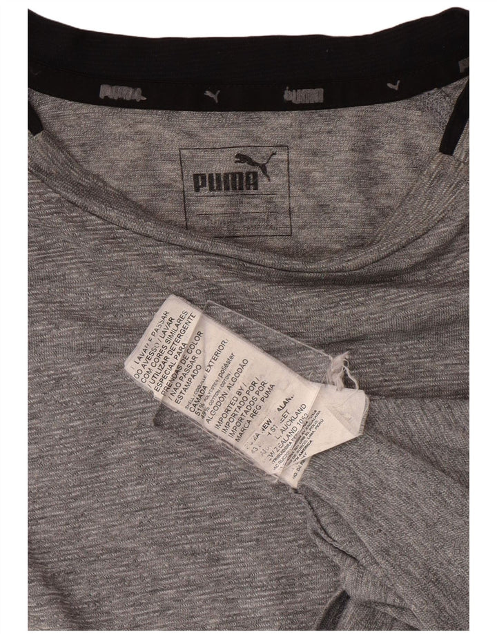 Tricou Puma pentru bărbați, mare, gri din poliester