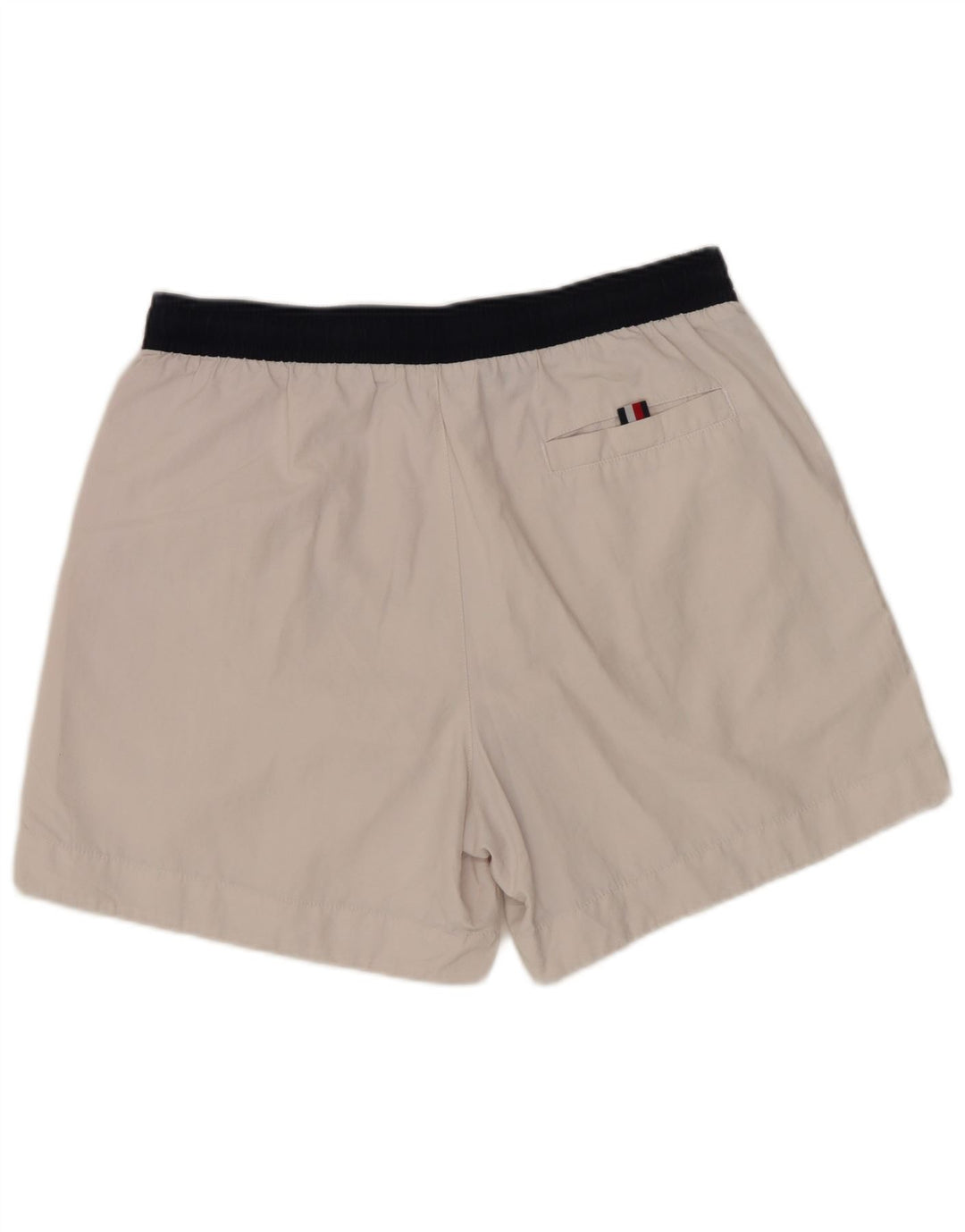 Pantaloni scurți de înot Tommy Hilfiger pentru bărbați, alb mediu, nailon color bloc