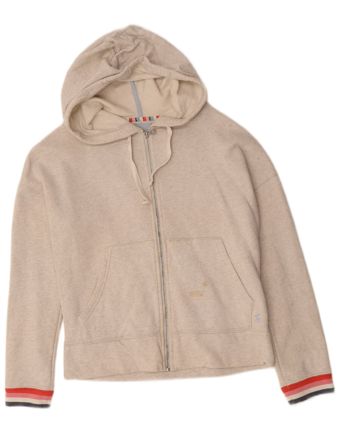 Pulover pentru femei Joules, supradimensionat, cu fermoar, poliester, 10 UK