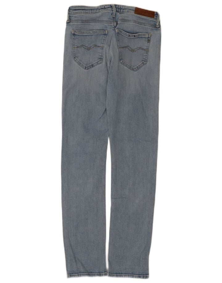 Replay blugi slim pentru femei W27 L30 bumbac albastru