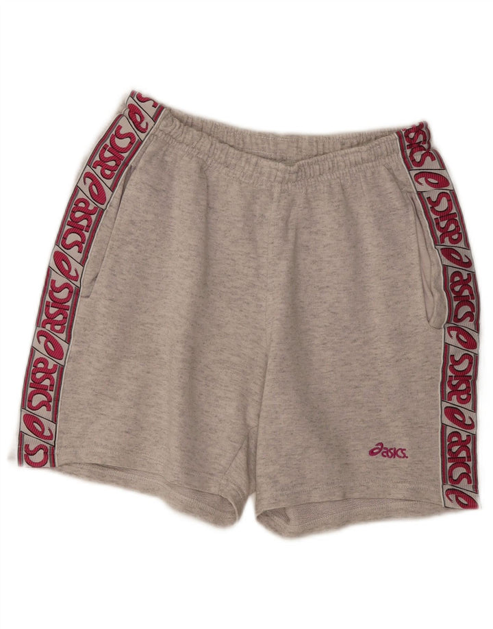 Pantaloni scurți sport grafic Asics pentru bărbați, gri mediu