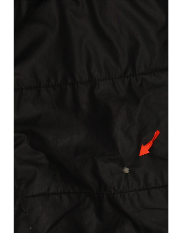 Jachetă căptușită supradimensionată pentru femei Nike Therma-Fit UK 10 Poliester negru mic