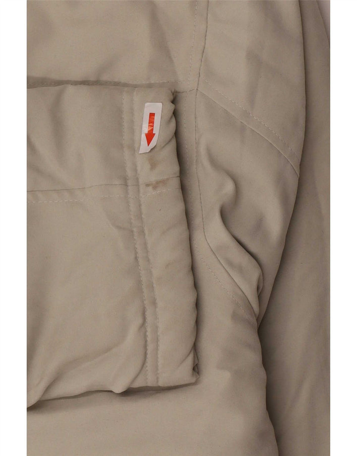 Bomber vintage pentru bărbați UK 42 XL Bej Poliester color bloc
