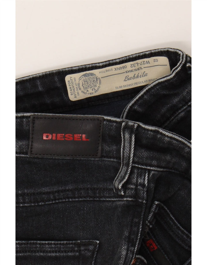 DIESEL Blugi slim skinny Babhila, cu ajustare normală, pentru femei, L27 L27, bumbac negru