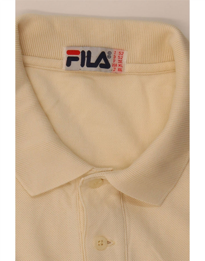 Tricou Polo Fila Bărbați IT 52 Large Yellow