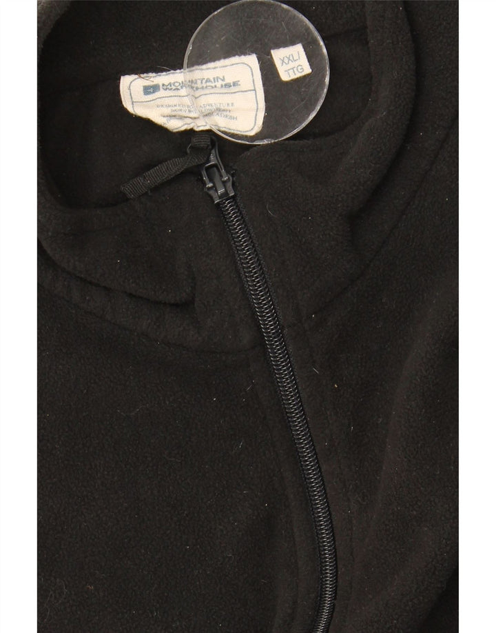 Gilet pentru bărbați Marks & Spencer din fleece UK 44 2XL poliester negru