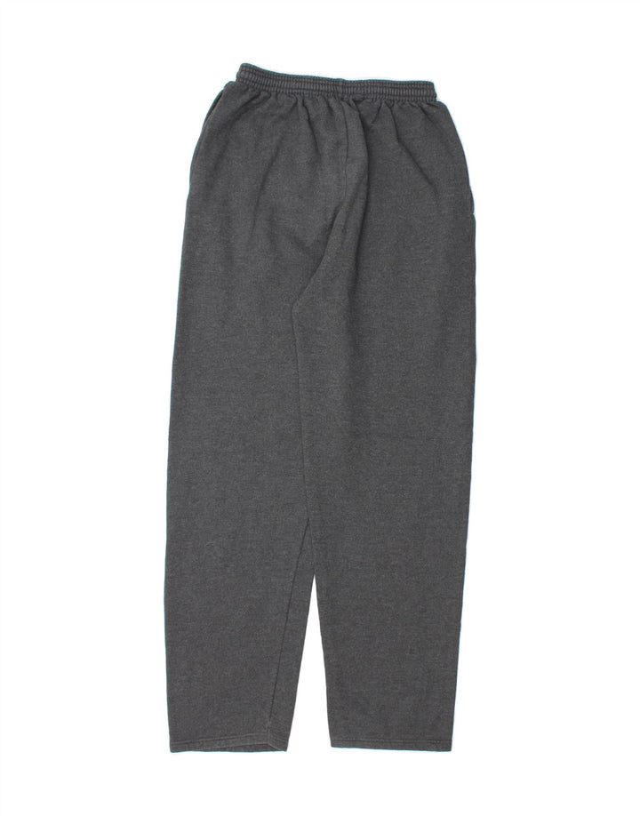CHAMPION Womens Graphic Tracksuit Trousers UK 12 Medium Grey Cotton Vintage Champion and Second-Hand Champion from Messina Hembry 