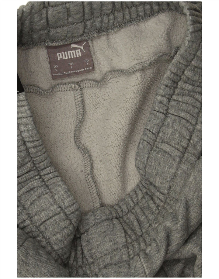 Pantaloni de trening pentru bărbați Puma Pantaloni de jogging, bumbac cu pete gri mici