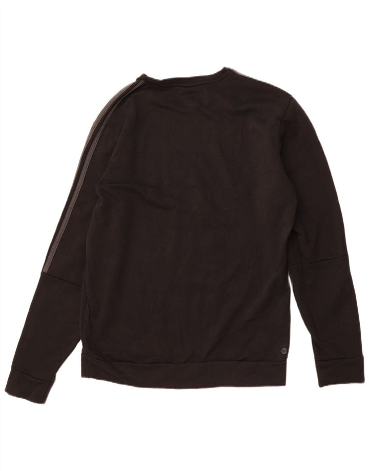 Pulover ADIDAS pentru bărbați, poliester mediu negru