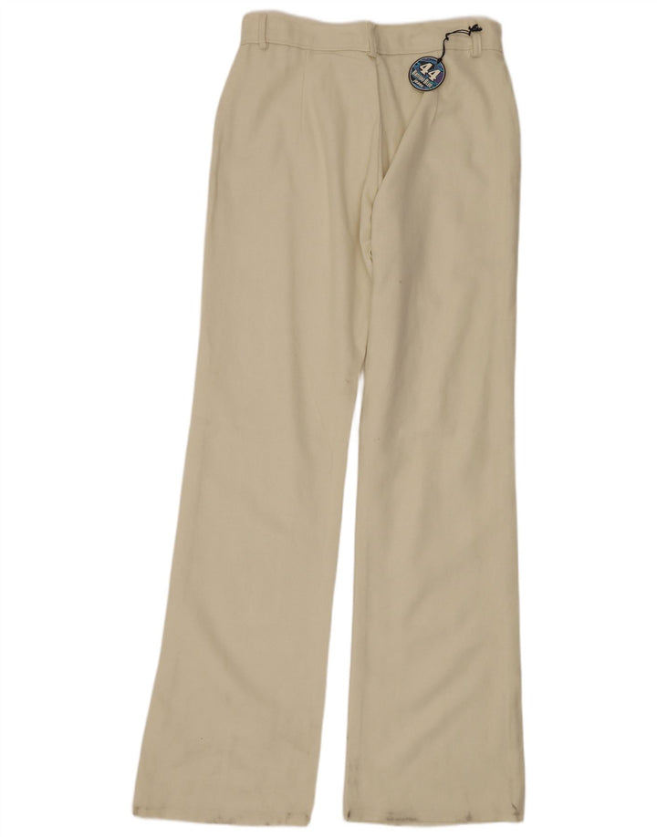 Pantaloni casual pentru femei VINTAGE Bootcut W30 L34 Bej