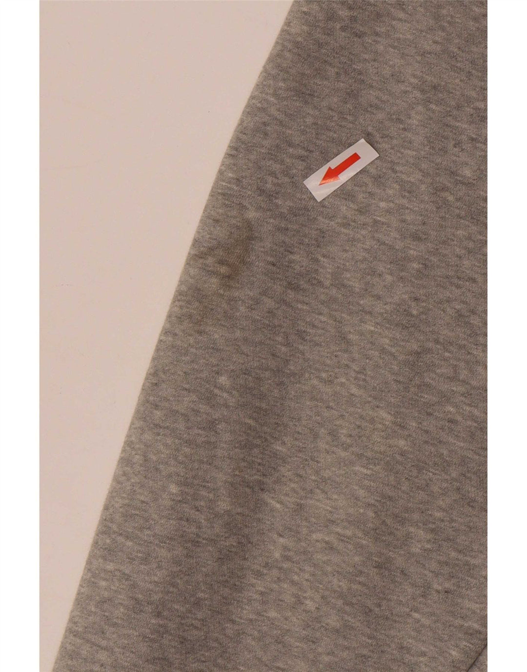 Pulover Converse pentru bărbați, cu fermoar, bumbac mare, gri