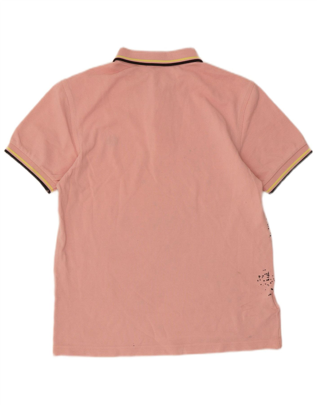 Cămașă polo Fred Perry pentru bărbați din bumbac mic, roz Tie Dye