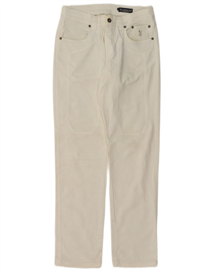 Jeans drept bărbați JECKERSON W32 L32 bumbac alb