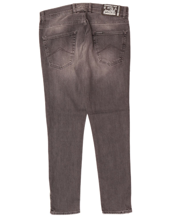 Blugi skinny pentru bărbați Carrera 737 IT 50 mare W34 L30 bumbac gri